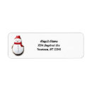 Search for red scarf return address labels Winter