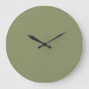 Search for olive clocks Minimalist