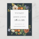 Search for orange blue save the dates Clementine