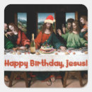 Search for happy birthday jesus stickers Red