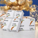 Search for carrot wrapping paper Cute
