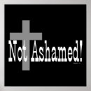 Search for not ashamed posters Christian