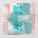Search for aqua and silver wedding invitations Teal