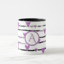 Search for purple and white stripes mugs Pattern
