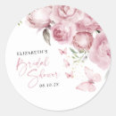 Search for roses butterflies stickers Bridal shower