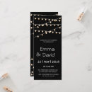Search for fairy lights wedding invitations Simple