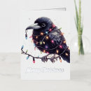 Search for raven christmas cards Cute
