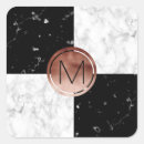 Search for marble monogram stickers Geometric
