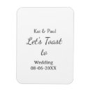 Search for make a toast magnets Let's toast to