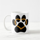 Search for in memory of dog mugs Heart