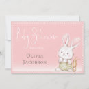 Search for bunny baby shower invitations Woodland