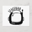 Search for spaceman postcards Moon