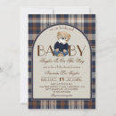 Search for denim baby shower invitations Teddy bear