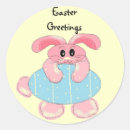Search for easter greeting stickers Bunny