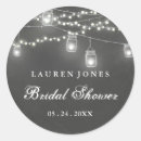 Search for mason jar bridal shower stickers Chalkboard