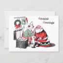 Search for clown christmas cards Vintage