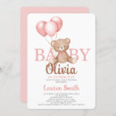 Search for brown baby girl shower invitations Cute