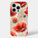 Search for poppy flower iphone cases Watercolor