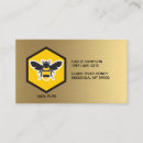 Search for beekeeping business cards Black