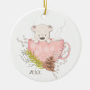 Search for bears christmas tree decorations Pink