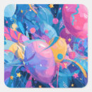 Search for orbs stickers Abstract