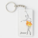 Search for ballet dancer key rings Ballerina