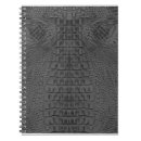 Search for black leather notebooks Alligator