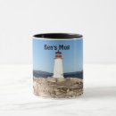Search for vacation at the lake mugs Lighthouse
