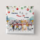 Search for funny christmas badges Cat