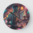 Search for urban clocks Halloween