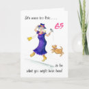 Search for 65 year old birthday cards For her