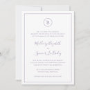 Search for dusty purple wedding invitations Formal