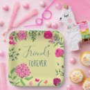 Search for best friend paper plates Birthday