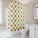 Search for apple green shower curtains Red
