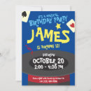 Search for magic tricks invitations For kids