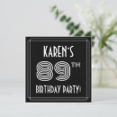 Search for 89th birthday invitations Eighty ninth birthday