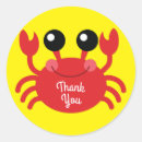 Search for cartoon crabs stickers Beach