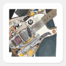 Search for guitar art stickers Rock