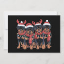 Search for rottweiler christmas cards Santa