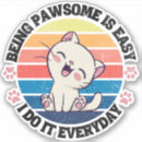 Search for awesome cat stickers Kitty