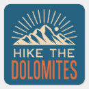 Search for dolomites stickers Mountains