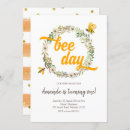 Search for bee day birthday invitations Honey