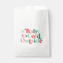 Search for christmas favour bags Baby it's cold outside