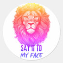 Search for trump face stickers Vote