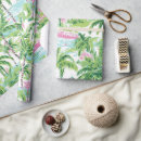 Search for palm tree wrapping paper Blue