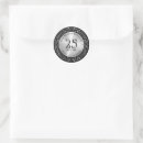 Search for fifth anniversary wedding stickers Black