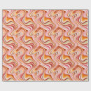 Search for groovy wrapping paper Red