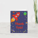 Search for outer space thank you cards Spaceship