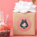 Search for cute little girl stickers Pink