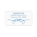 Search for blue ribbon return address labels Baby